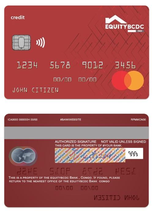Congo EquityBCDC bank credit mastercard